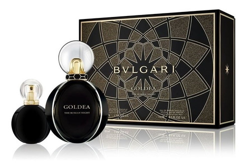 Bvlgari Goldea The Roman Night Eau De Parfum Set 50ml + 15ml