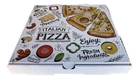 Cajas Para Pizza 25*25cms Por Bulto 