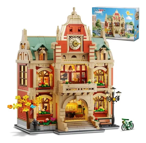 Bloque de construcción, bloque de construcción tipo castillo, conjunto Bloque de construcción, bloque de construcción tipo castillo, conjunto