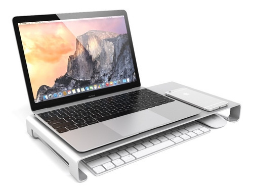 Soporte Slim De Aluminio Stand / Mac - Macbook - / Satechi O Color Silver