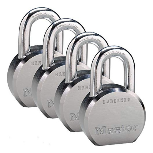Candados  Master Lock: (4) De Alta Seguridad De La Serie Pro