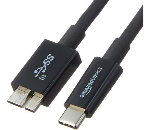  Cable Usb Tipo C A Micro-b 3.1 Gen2 - 91cm Color Negro