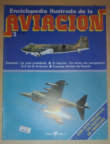 Revista Enciclopedia Ilustrada Aviación N°3 Enero De 1984