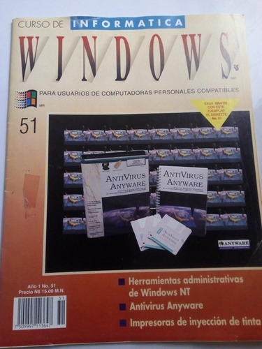 Curso De Informática Windows Revista De Computación Antigua