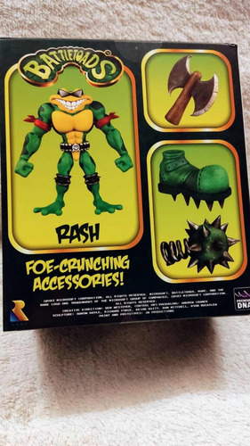 Premium Dna Rash Battletoads Figura (Usado)