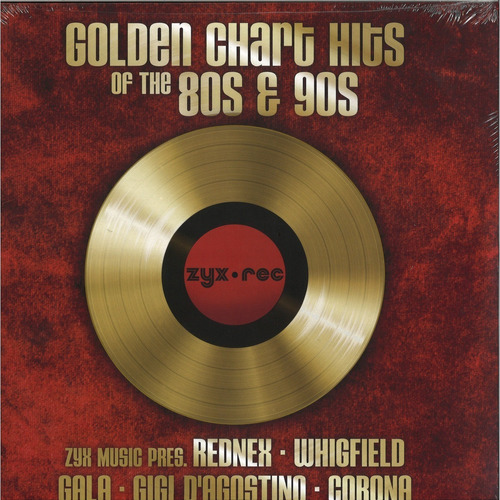 Golden Chart Hits Of The 80's & 90's Varios Artistas Vinilo 