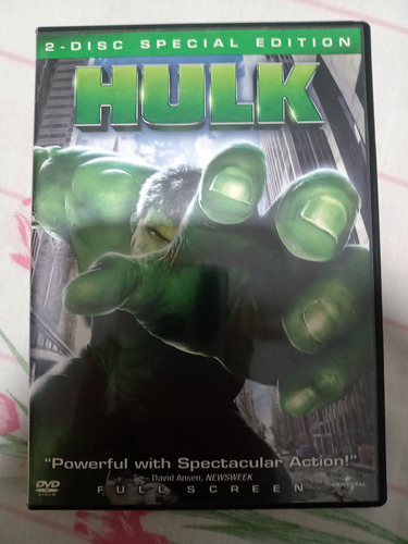 Dvd Hulk Especial Edition Duplo