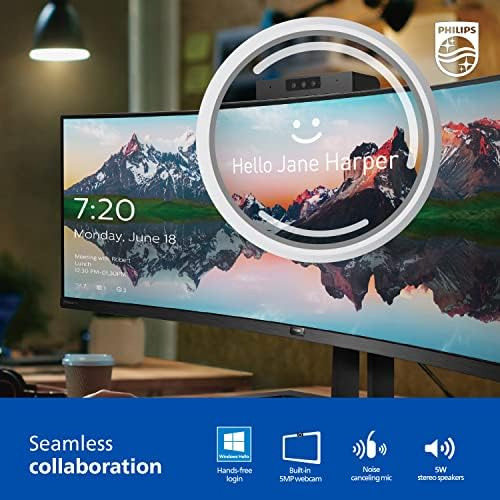 Philips 34e1c5600he Monitor 34 Ultrawide Qhd 21:9 Con Window