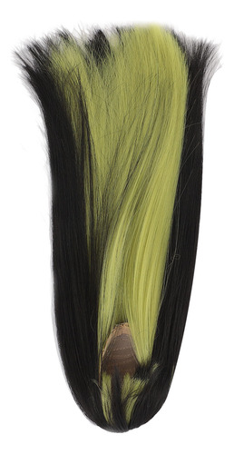 Pelucas De Muñeca Largas, Rectas, De Doble Color, De Simulac