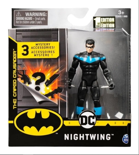 Dc Comics Figura Articulada 10 Cm Nightwing Original. 