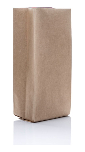 Bolsa Fuelles Kraft Laminada 500g C/válvula Para Café 100pz