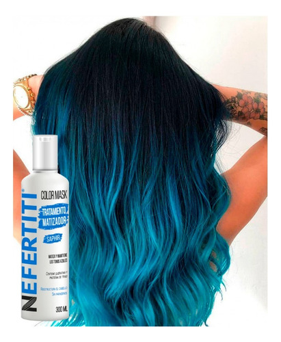 Nefertiti Mascarilla Matizadora Azul 300ml