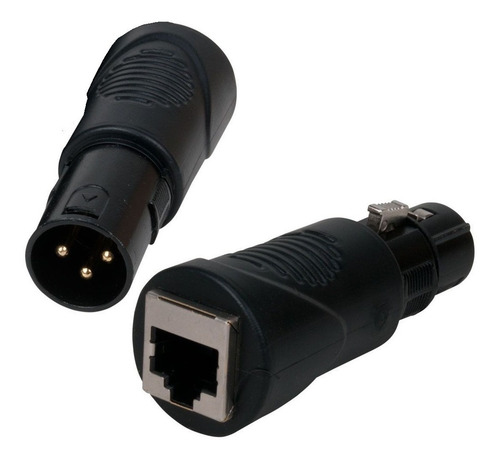 Adaptadores Iluminacion Pro Dmx Grade Rj45 A Xlr De 3 Pines 