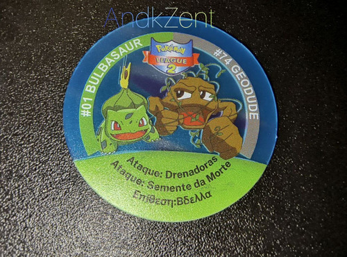Tazos Pokémon Traslúcidos