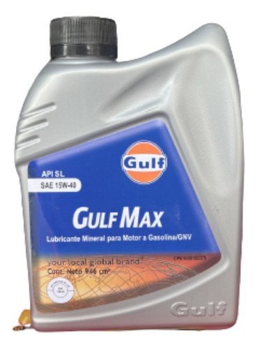 Aceite De Carro Gulf 15w-40