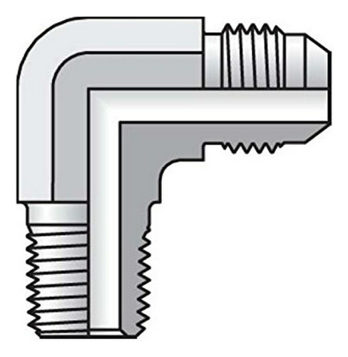 Parker Triple-lok  macho Codo 37 ° Flare/nptf