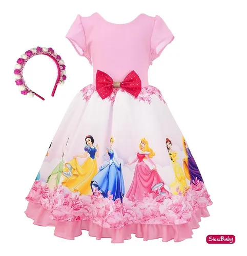 Vestido Rapunzel Enrolados Infantil Princesas Tiara Luxo | Mercado Livre Vestido Rapunzel Enrolados Infantil Princesas Tiara Luxo | Mercado Livre