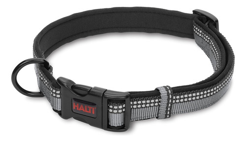 The  - Collar Halti (18  - 26 ), Grande, Negro/gris