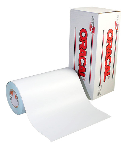 Vinil Corte Oracal 651 60cm, Blanco Brillante/matte, Pack 3m