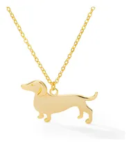 Comprar Collar Perro Salchicha Mascota Perro Joya Plata Enchapada 