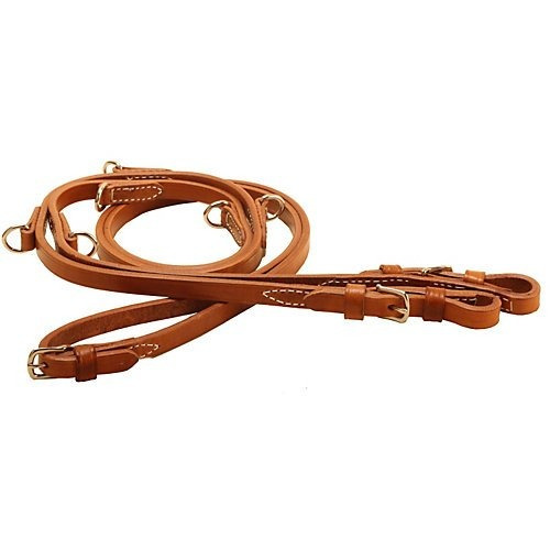 Tory Harness Leather Martingale Alemán Buckle Rein