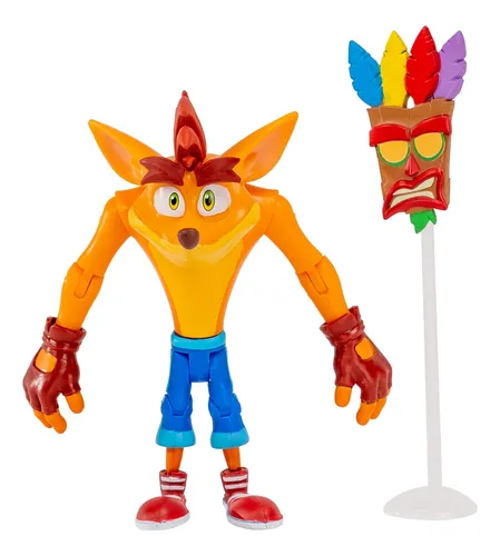 Crash Bandicoot 4.3 In Mask He12294 | Figura De Juego Retro