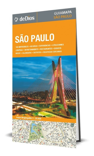 Guía Mapa De São Paulo. De Dios Guías De Viaje.