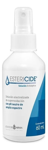 Estericide Solucion Antiseptica Atomizador 60ml Paquete 2pz