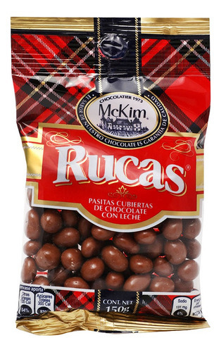 4 Pack Pasitas Cubiertas Con Chocolate Rucas Mckim 150