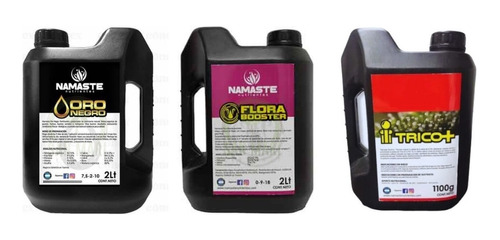 Namaste Oro Negro  Flora Booster Trico + 2 Lt.