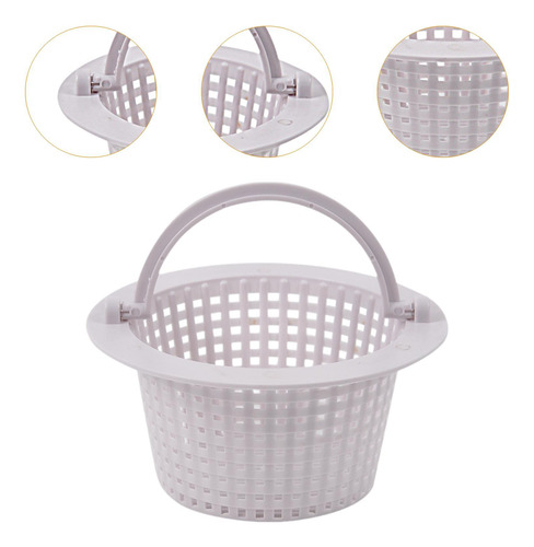 Cesta De Skimmer De Piscina Con Mango, Reemplace Los