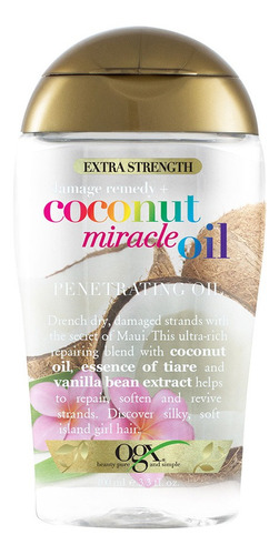 Aceite Ogx Coconut Miracle Oil 100ml Ogx