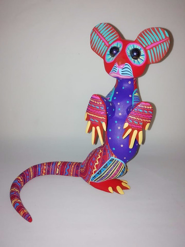 Alebrije Zarigüeya Madera Oaxaca