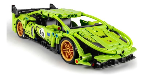 Auto A Friccion 457 Piezas Bloques P/armar Ft126