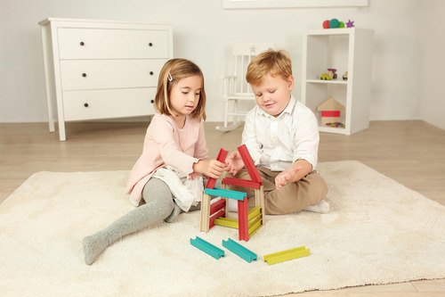 Set De Construcción Miniland Eco Beams Stem Multicolor Color 0 Mm