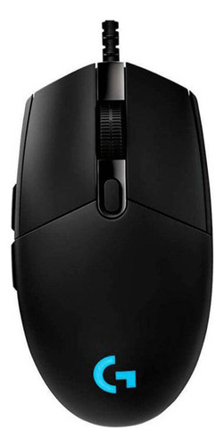 Mouse gamer de juego Logitech  Pro Series Pro negro