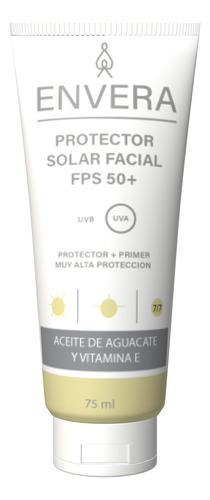Protector Solar Facial 50 Ml - 2 En 1 Protección Spf 50+