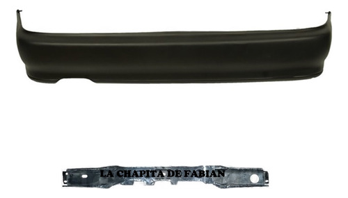 Paragolpe Trasero Mitsubishi Lancer 1992 1993 1994 1995 1996