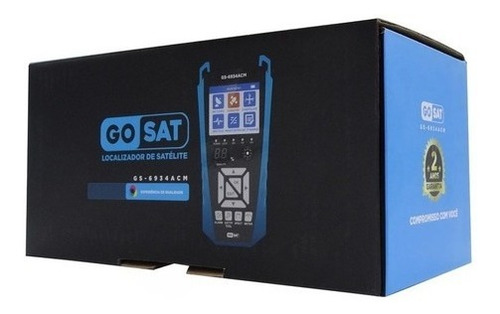 Imagem 3 de 6 de Localizador De Satélite Satlink Gosat Gs 6934 Acm 6933