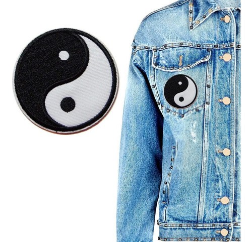 Parches Termoadhesivos Para Ropa Diseño Yin Yang