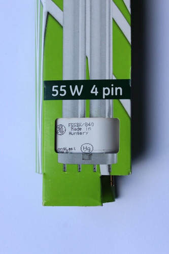 Tubos Fluorescente Bajo Consumo Biax L 55w/840 4 Pin. 2g11