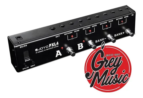 Efectos Pedal De Guitarra Joyo Pxl4 Controlador Para Pedales