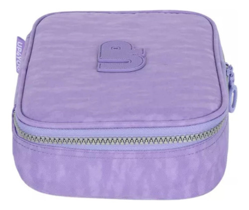 Estojo Nécessaire Roxo Escolar 100 Pens Up4you
