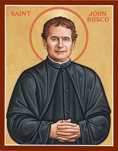 San Juan Bosco Diamante Pintura Decoración Regalo 40*30cm