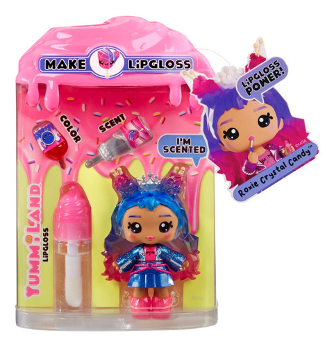 Yummiland Lip Gloss Doll Series 2 Rock Candy Roxie Crystal