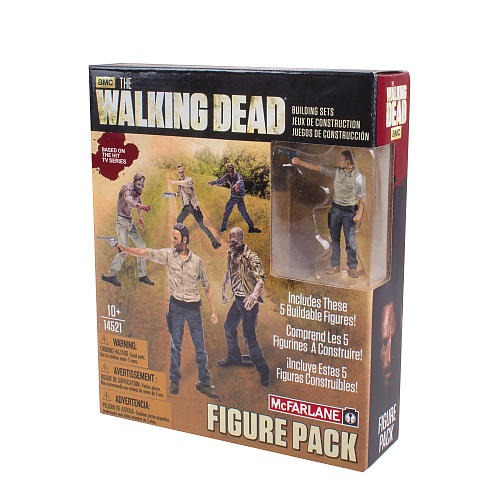 The Walking Dead Construcción Figura Pack 1