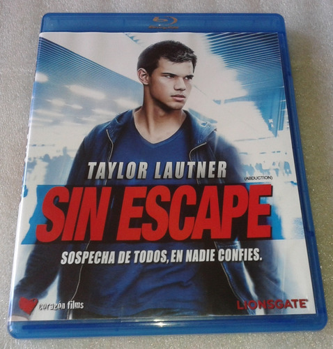 Taylor Lautner Sin Escape Blu Ray 