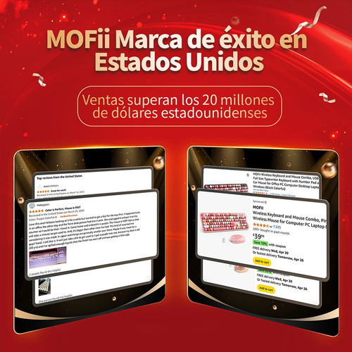 Juego De Teclado Y Ratón Mofii Hb En Verde