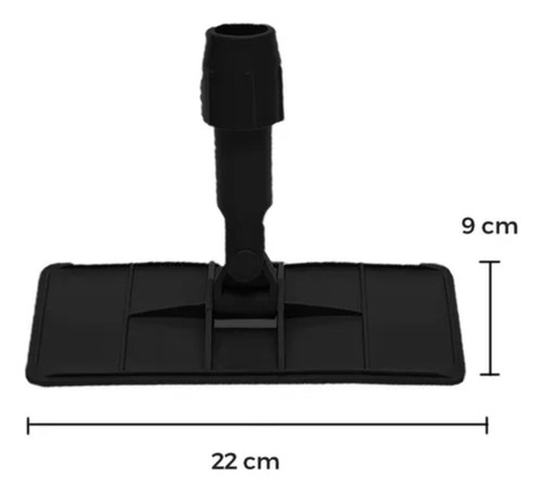Suporte Limpa Tudo Minilock De Limp C/3 Fibra+extensão 1,5mt