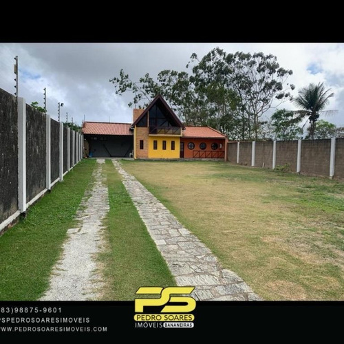 Imagem 4 de 6 de Casa Com 3 Dormitórios Para Alugar Por R$ 560/fim De Semana - Bananeiras/pb - Ca1041